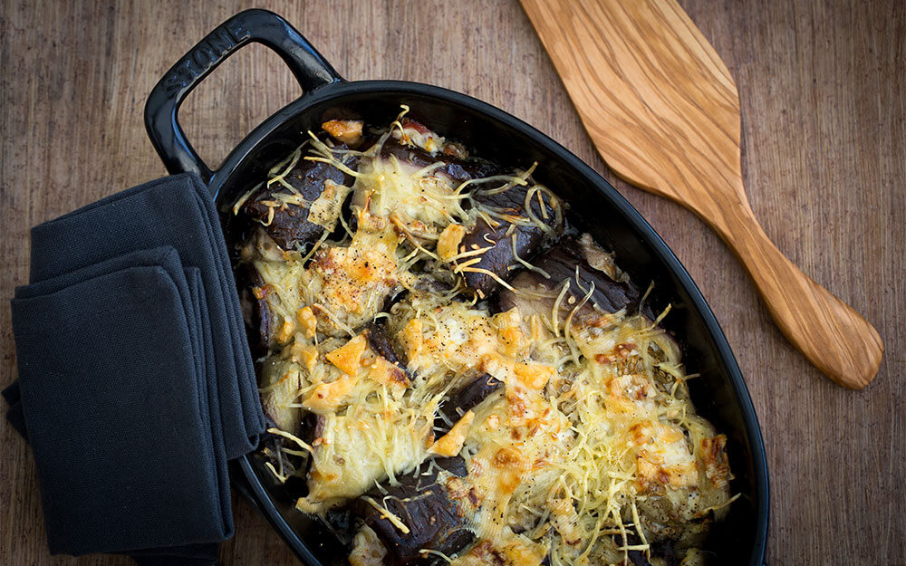 Eggplant Au Gratin