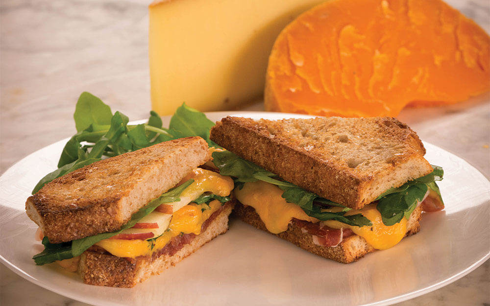 Pickled Apple Sandwich