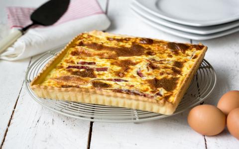 Tart with Époisses